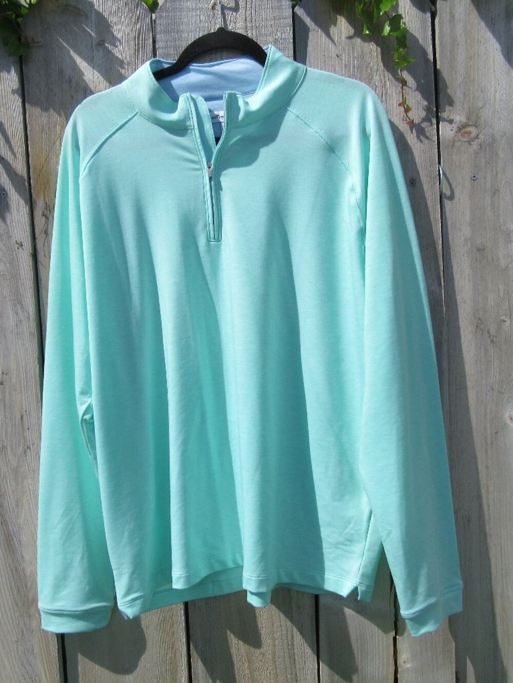 Brand New Peter Millar DriRelease Quarter Zip Pullover Shirt Men's Size XL Yucca